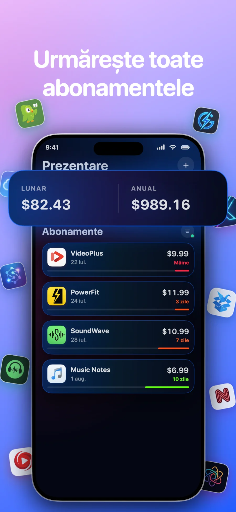 SubSub - SubTracker